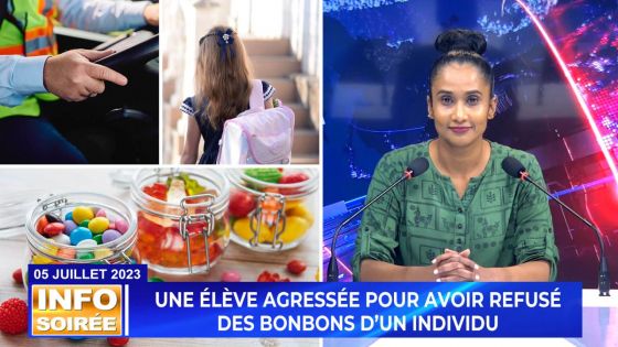 [Info Soirée] : «Li pran bonbon li fons dan mo labous, li dir manze zoli tifi»