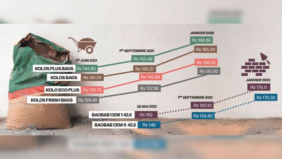 Construction : le prix du ciment désormais fixé par l’État 