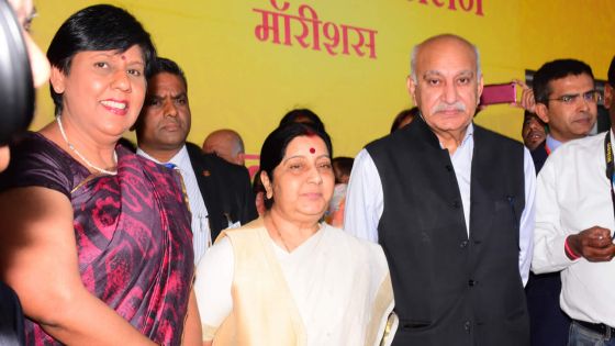 World Hindi Conference : la clôture se fait en présence de Sushma Swaraj, SAJ et Barlen Vyapoory