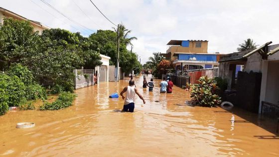 Avis de fortes pluies : plusieurs maisons à Bramsthan inondées