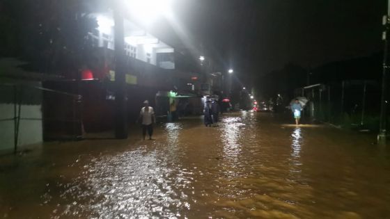 Grosses averses : 201,9 mm de pluie à Vacoas en 24 heures