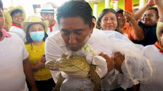 [Insolite] Mexique :  Il épouse un alligator