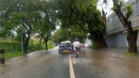 À Bell-Village : accumulation d'eau suite aux fortes pluies