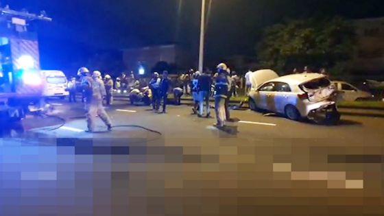 Accident impliquant trois véhicules à Pailles : plusieurs blessés à déplorer