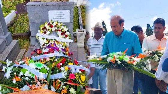 Fête du Travail : Obeegadoo salue la mémoire du Dr Maurice Curé