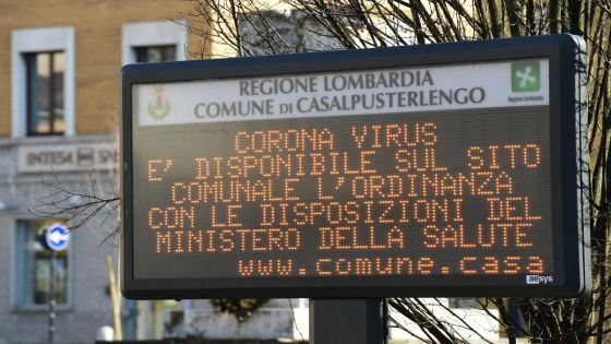 Coronavirus : première villes mises en quarantaine en Europe