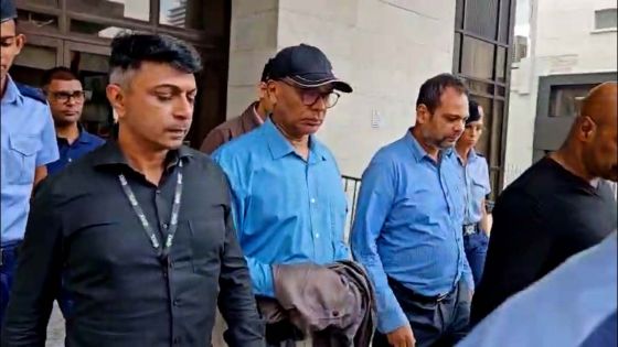 Le SP Ashik Jagai reconduit en détention policière