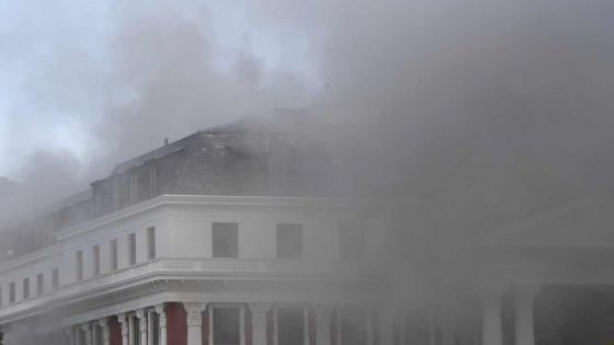 Incendie au parlement sud-africain: l'Assemblée nationale entièrement détruite 