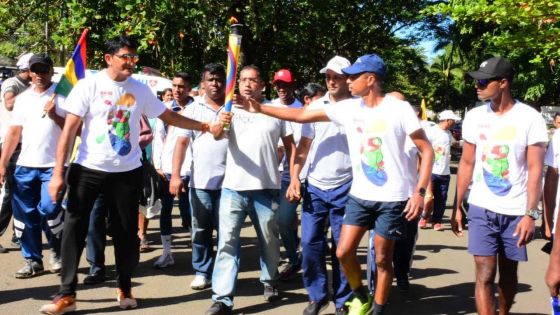 JIOI : dernier parcours pour la flamme des Jeux des îles