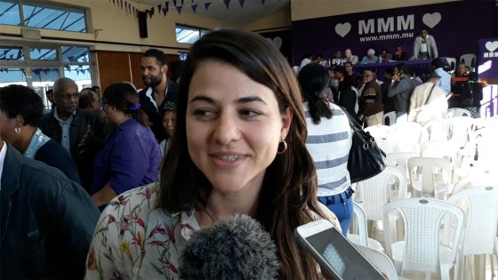 «Le leadership du MMM n’est pas d’actualité», affirme Joanna Bérenger après son élection au comité central
