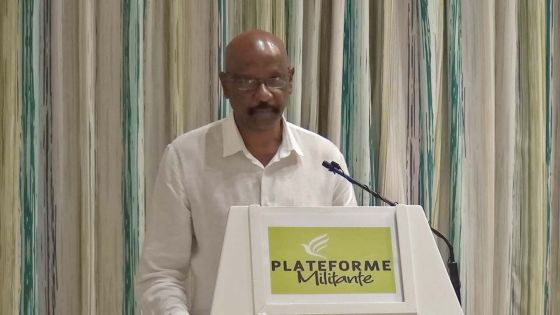 Plateforme Militante : Joe Lesjongard dénonce le soutien de Paul Bérenger à Navin Ramgoolam 