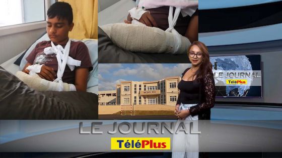 Le JT – 1 doigt sectionné et 3 autres coupés - Ouzair, 13 ans, a vécu un vrai martyre à la SSS de Vacoas