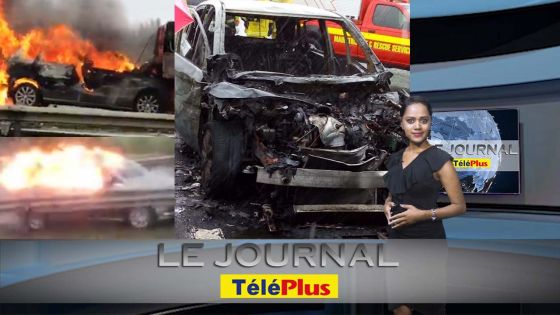 Le JT – Pris au piège dans sa voiture, Hemraz Nohur meurt carbonisé