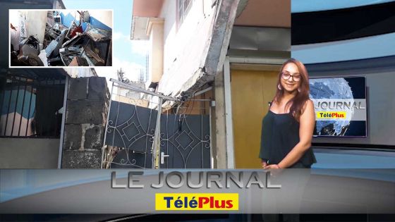 Le JT - Une maison s’effondre sur celle du voisin à Plaine-Verte