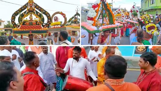«Kaawri Bombaye» : une procession haute en couleur à La Marie