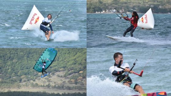 Compétition de kitesurf au Morne : Découvrez le diaporama