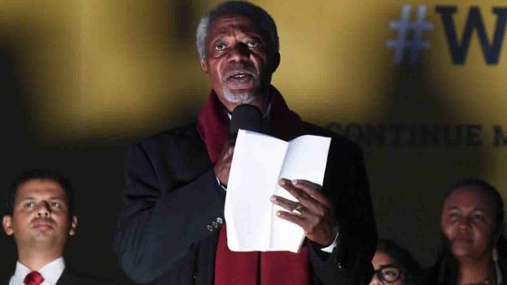 Mort de Kofi Annan, ancien chef de l'ONU et vedette de la diplomatie mondiale