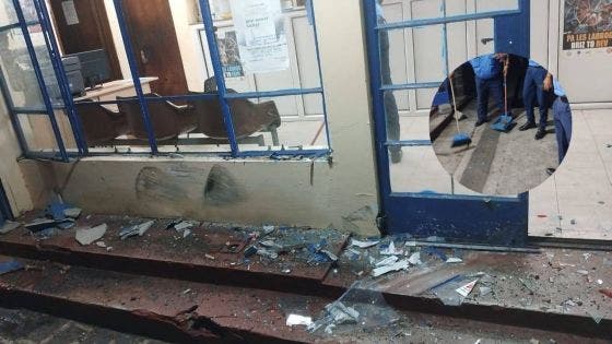 Un van termine sa course contre le poste de police de Mahébourg: le conducteur positif à l’alcooltest