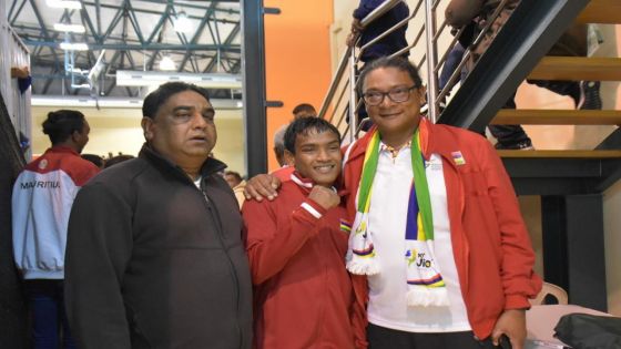 JIOI - Boxe : Kumar Beedasee décroche l'or dans la catégorie des 46-49 kg 