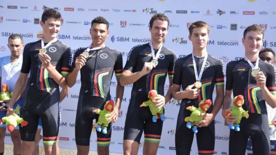 JIOI- Cyclisme : Maurice remporte le contre-la-montre par équipes - «C’était plus dur !», confie Gregory Lagane