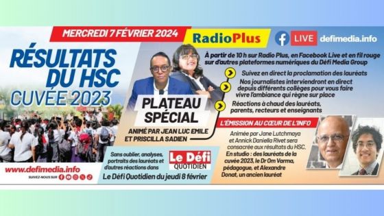 HSC Cuvée 2023 : Plateau spécial sur Radio Plus et defimedia.info à partir de 10 h