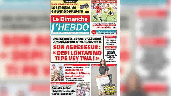 Voici la Une de Le Dimanche / L'Hebdo