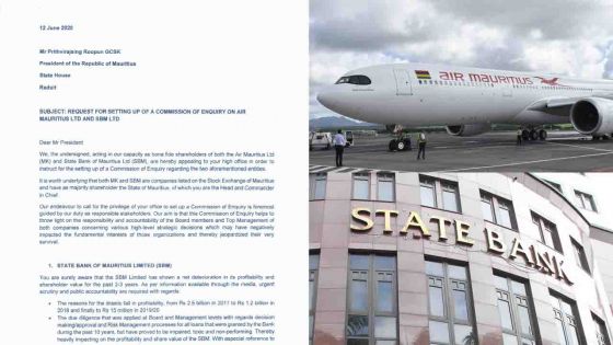 L'association des petits actionnaires réclame une commission d’enquête sur Air Mauritius et la SBM