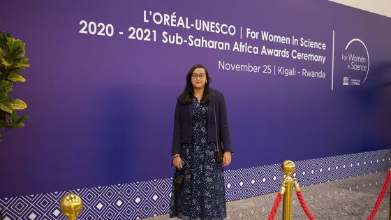 « For Women In Science 2021 » : la Mauricienne Bibi Sharmeen Jugreet sacrée