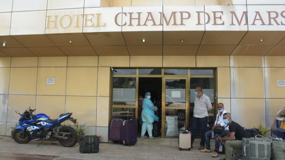 Covid-19 : L’hôtel Champ-de-Mars converti en centre de quarantaine