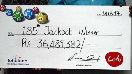 Loto : le gagnant du jackpot de Rs 36,4 millions connu 