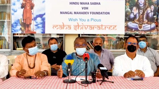 Maha Shivratree : les dévots appelés à respecter les consignes sanitaires