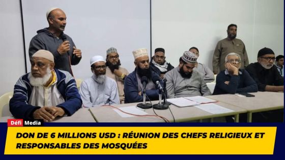 Don de 6 millions USD : réunion des chefs religieux et responsables des mosquées