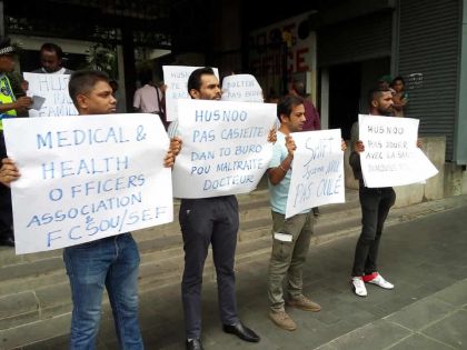 Shift system : manifestation des médecins généralistes des hôpitaux