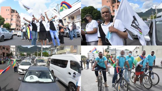 Rallye de protestation contre la flambée des prix des carburants : quelques images avant le départ 