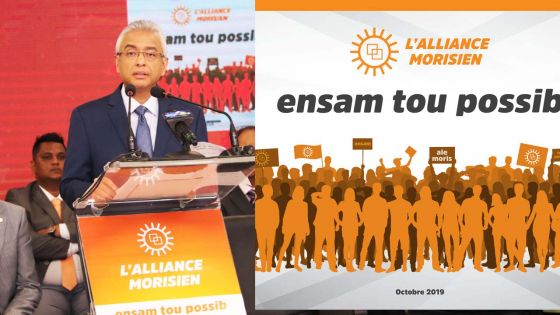 Législatives 2019 : découvrez l'intégralité du manifeste électoral de l'Alliance Morisien 