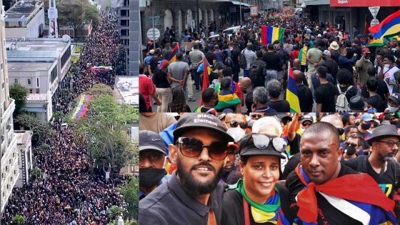 Marche citoyenne : marée humaine à Port-Louis