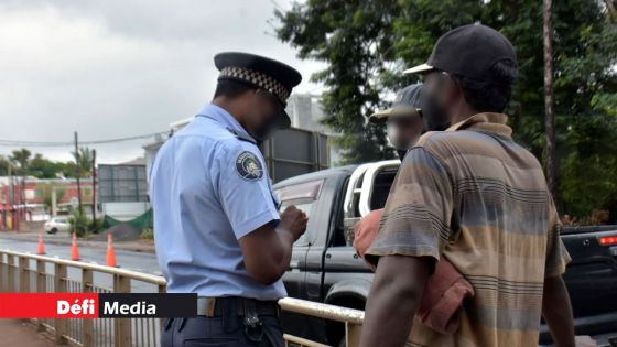 2 500 contraventions pour non-port du masque en une semaine