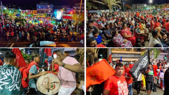 [En images] Maroc v Croatie : l’ambiance au Kadhafi Square, Plaine-Verte