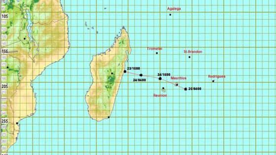 Météo : l'alerte cyclonique 1 maintenue à Maurice