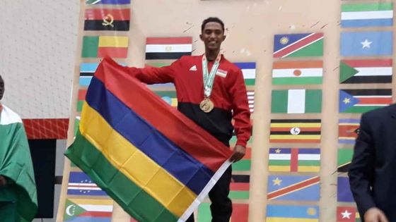 Jeux africains de la jeunesse : le Mauricien Madanamootoo décroche trois médailles d'or