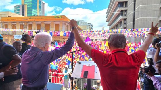 [En images] Meeting de l’Alliance du Changement à Port-Louis