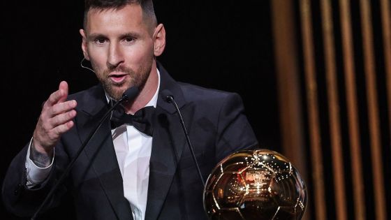 Ballon d'Or: grand huit pour Messi, grande première pour Bonmati