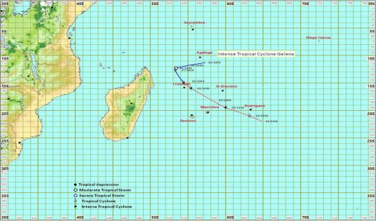 Météo : un avertissement de cyclone de classe 2 à Maurice et à Rodrigues 