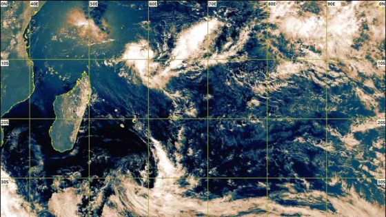 Agalega sous la pluie : la dépression tropicale pourrait devenir une tempête tropicale modérée 