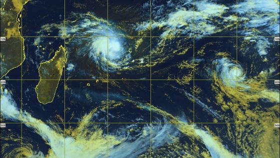 Météo : Eloïse à 880 km au nord-nord-est de Maurice