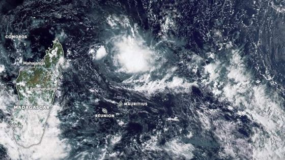 Maurice sous la menace d'une perturbation tropicale : averses et rafales de 70 km/h à partir de demain