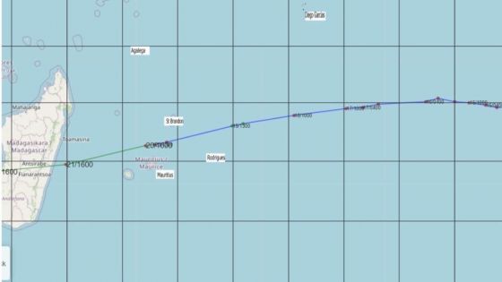 Cyclone : Freddy à 120 km au nord de Grand-Baie à 16 h 