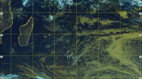 Météo : l'anticyclone au sud des Mascareignes s'affaiblit 