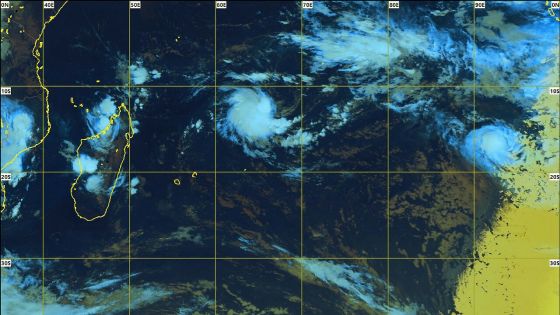 Météo : la perturbation tropicale à 1285 km de Maurice 