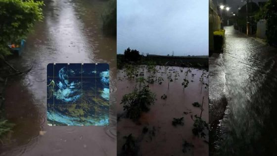 Communiqué spécial de la météo : l’avertissement de pluies torrentielles maintenu